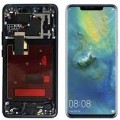 Huawei Mate 20 Pro OLED and Touch Screen Assembly with Frame [Midnight Blue]